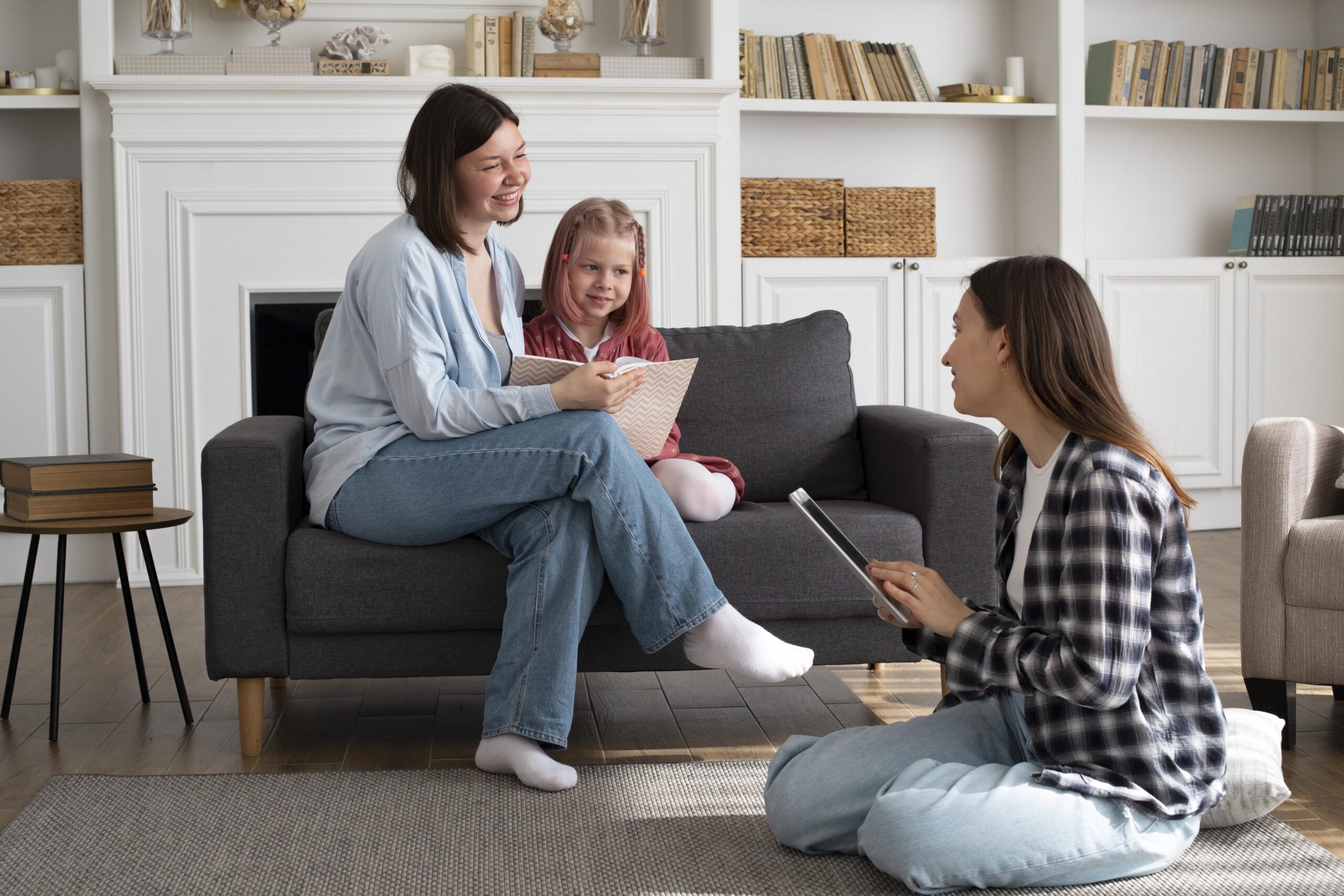 mothers-spending-time-together-with-their-daughter